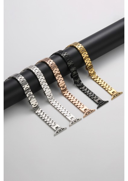 Apple Watch Seri 2/3/4/5/6/7/8/9/se 38MM 40MM 41MM ve Seri 10/11 42MM Uyumlu Metal Kordon fiyatları