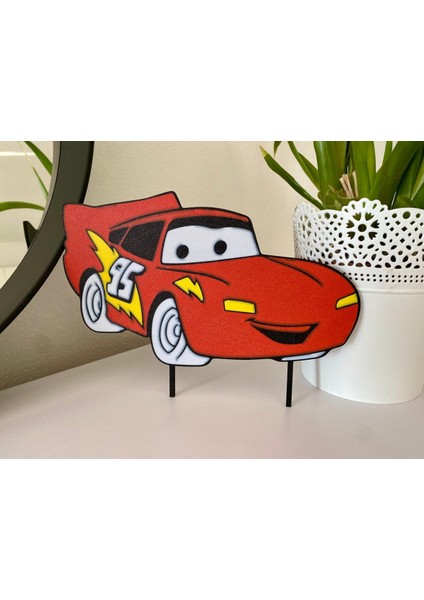 Şimşek Mcqueen Pasta Süsü