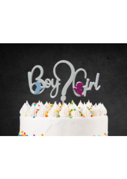 Cinsiyet Partisi Pasta Süsü