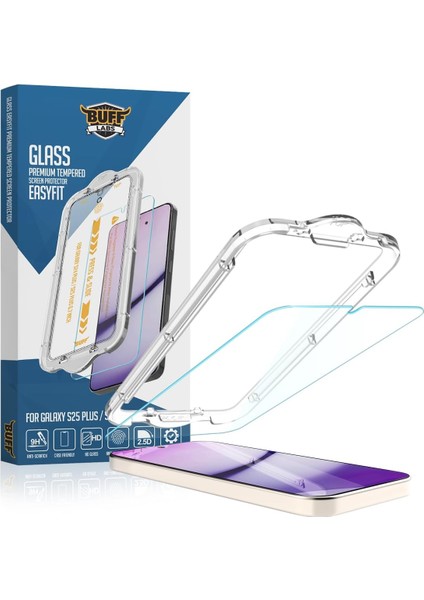 S25 Serisi ile Uyumlu Glass Uygulama Aparatlı Ekran Temperli Cam ( S25 / S24 )