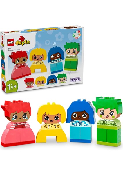 Ilk Büyük Duygularım 10415-1 Buçuk Yaş ve Üzeri Çocuklar Için Kişiselleştirilebilir Eğitici Oyuncak Yapım Seti, Doğum Günü Hediyesi Fikri (23 Parça)