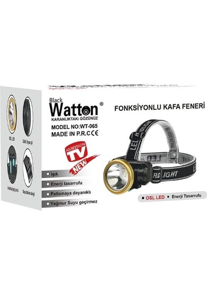 Şarjlı Baret Lambası Osl LED WT-065 ( Lisinya ) indirimleri