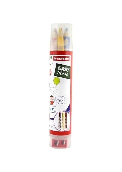 Easycolors - Ergonomik Kuru - 6 Renkli Tüp - Sağ modelleri