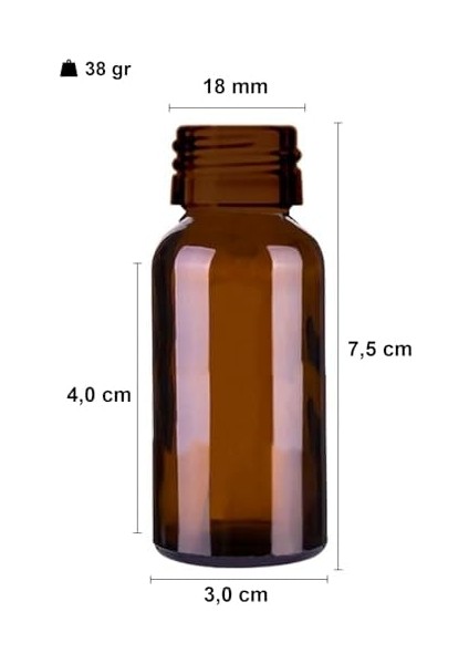 20 ml Çelik Roll On Şişesi 20 cc Sızdırmaz Siyah Kapaklı Cam Şişe 2 Adet (, 20) modelleri