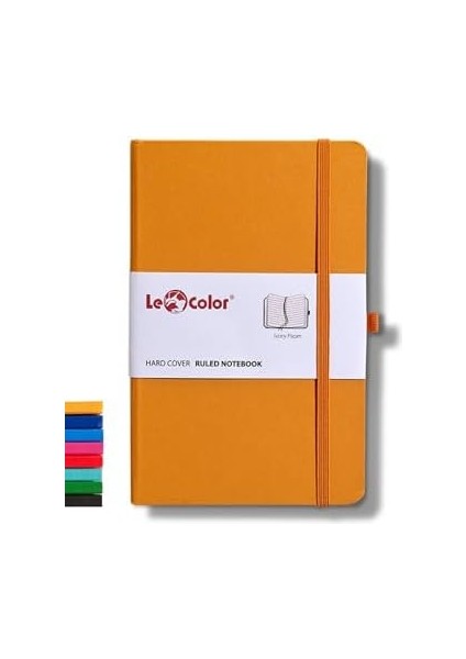 Tarihsiz Klasik Defter Rec 13X21 Çizgili Turuncu modelleri