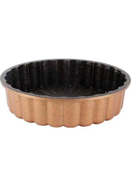 Fun Döküm Granit Kaplama Tart Kalıbı 28 cm Sarı