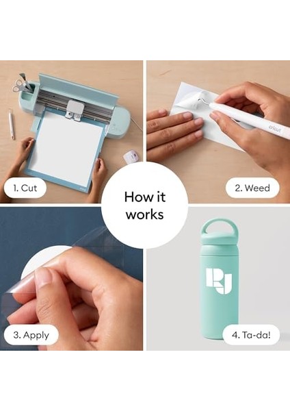 2011103 Ekonomik Vinil Kalıcı 30.5cm x 3m Beyaz fiyatları