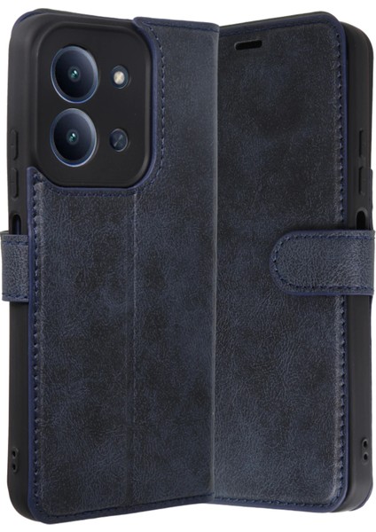 Yzlal Newface Xiaomi Redmi 15C 4g Trend S Plus Kapaklı Kılıf - Lacivert