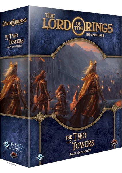 Efendisi Kart Oyunu Iki Kule Genişletme - Kooperatif Oyunu, Oyunu, Yaş 14+, 1-4 Oyuncu, 30-90 Dakika Oyun Süresi, By Fantasy Flight Games