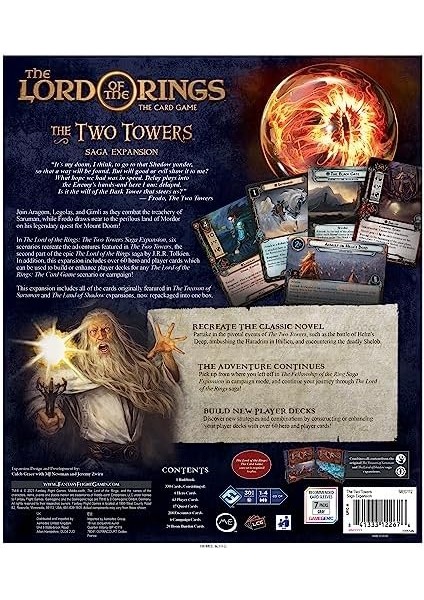 Efendisi Kart Oyunu Iki Kule Genişletme - Kooperatif Oyunu, Oyunu, Yaş 14+, 1-4 Oyuncu, 30-90 Dakika Oyun Süresi, By Fantasy Flight Games fiyatları