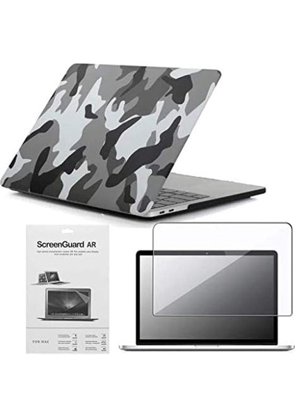 13 Pro M2 A2686 Kamuflaj Kılıf Koruyucu + Ekran Filmi CMPTM2-133CF modelleri