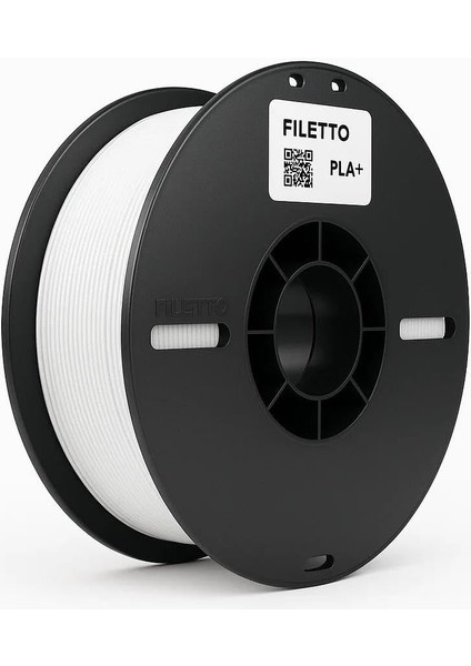 Filetto Pla+ Filament 1.75MM 1 kg - Beyaz