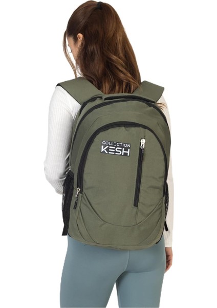 Su Geçirmez Kumaş Laptop Bölmeli Okul Sırt Çanta