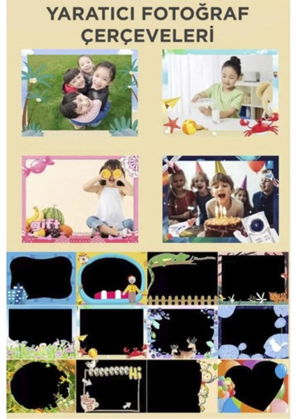 Mini 1080P Hd Çocuk Kamera Dijital Fotoğraf Makinesi 2.0 Inç Ekran 5 Adet Oyun Pembe - Lisinya