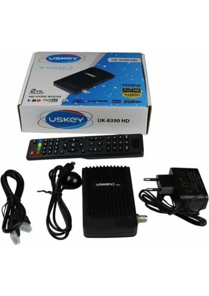 UK-8390 Mini 1080P Full Hd Uydu Alıcısı