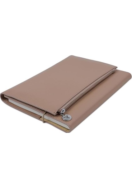 Journals 7377 Zipco Clutch 14X20 80 Gr. 96 Yp.çiz. Bej