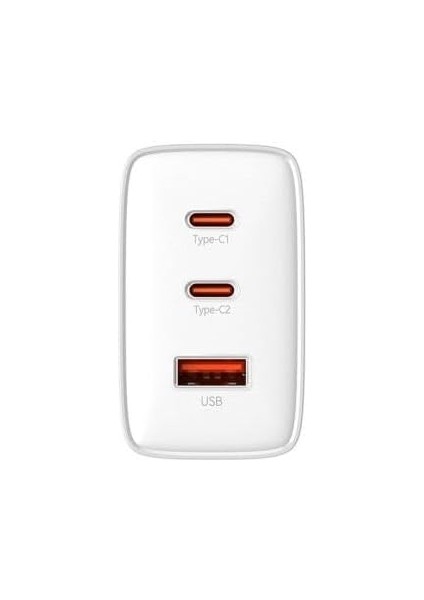 Cube Pro 2c+U 65W Şarj Cihazı-Beyaz