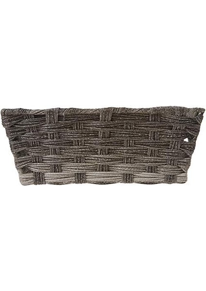 Split Rattique Küçük Raf Tote-Gri Yıkama modelleri