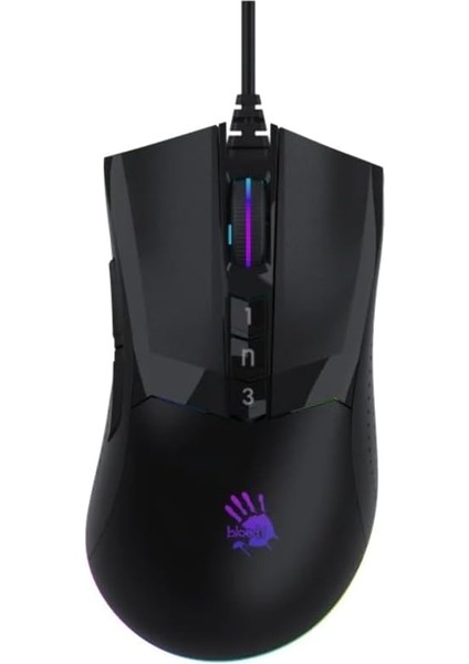W90 Max S. 10.000 Cpı Optik Rgb-Ultra Core 3&4 Aktif Gamer (Oyuncu) Mouse, Siyah