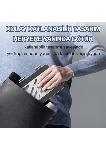 Tablet 360° Dönebilen Tablet Tutucu Katlanabilir Tablet ve Telefon - Gri modelleri