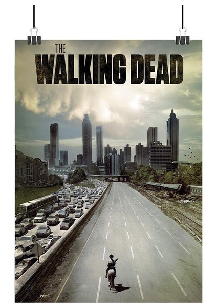 The Walking Dead Poster4 - Retro Duvar Dekoru