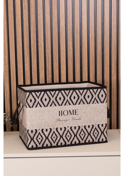 Kapısı Bohe Kulplu Düzenleyici Sepet Raf Organizeri