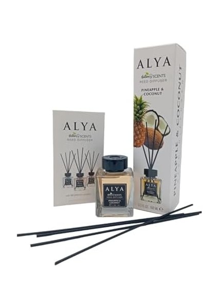 &apos;s Scents & Coconut Bambu Çubuklu Oda Kokusu- Ananas & Hindistan Cevizi Kokusu modelleri