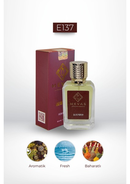 E137 Erkek Parfüm 50 ml Edp