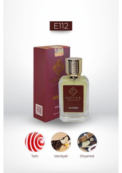 E112 Erkek Parfüm 50 ml Edp