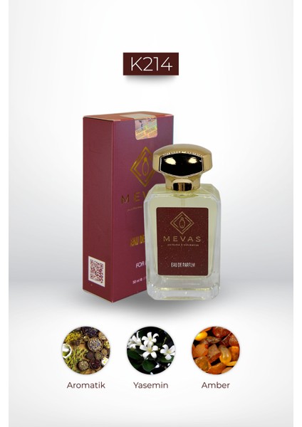 K214 Kadın Parfüm 50 ml Edp