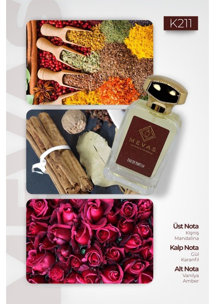 K211 Kadın Parfüm 50 ml Edp modelleri