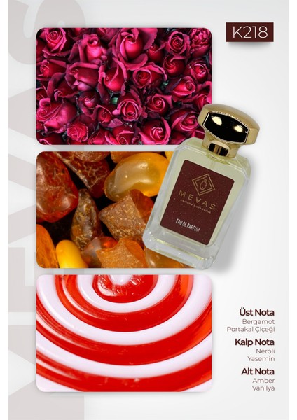 K218 Kadın Parfüm 50 ml Edp modelleri