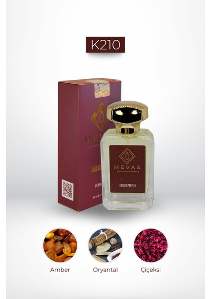 K210 Kadın Parfüm 50 ml Edp