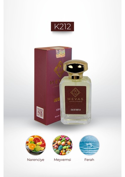 K212 Kadın Parfüm 50 ml Edp