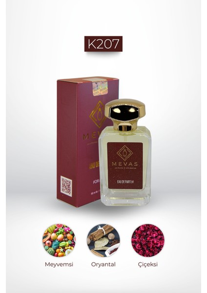 K207 Kadın Parfüm 50 ml Edp