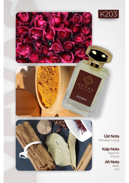 K203 Kadın Parfüm 50 ml Edp modelleri