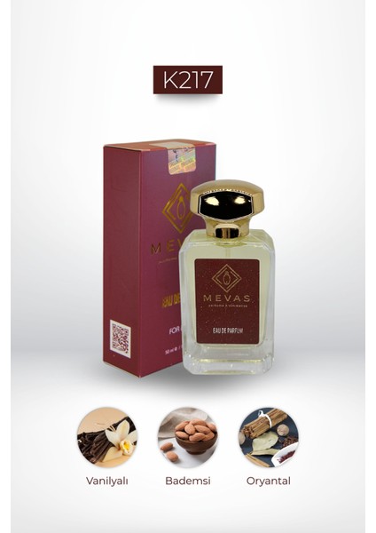 K217 Kadın Parfüm 50 ml Edp