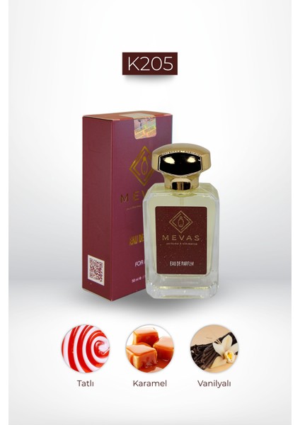 K205 Kadın Parfüm 50 ml Edp