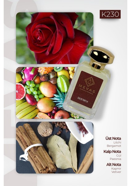 K230 Kadın Parfüm 50 ml Edp modelleri