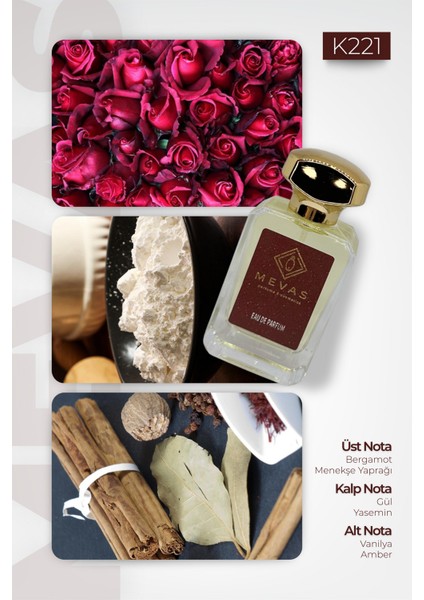 K221 Kadın Parfüm 50 ml Edp modelleri