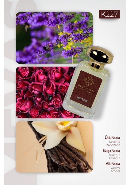 K227 Kadın Parfüm 50 ml Edp modelleri