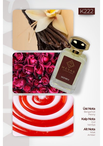 K222 Kadın Parfüm 50 ml Edp modelleri