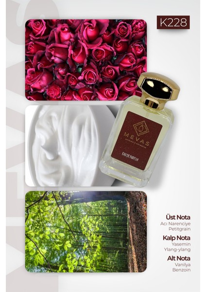 K228 Kadın Parfüm 50 ml Edp modelleri