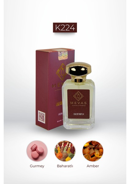 K224 Kadın Parfüm 50 ml Edp