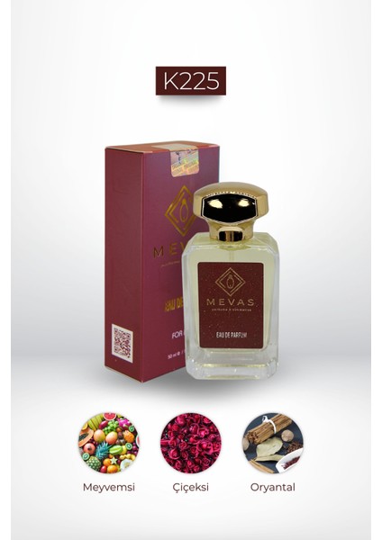 K225 Kadın Parfüm 50 ml Edp