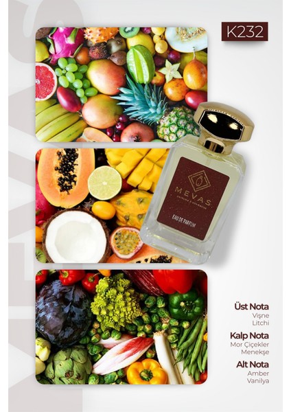 K232 Kadın Parfüm 50 ml Edp modelleri