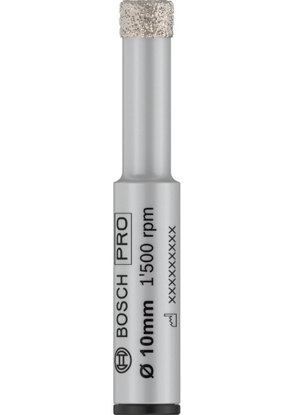 1x Döner Matkaplar Için Pro Ceramic Dry Matkap Ucu, Silindirik Şaft (Döşemeler, Sert, Ø 10 Mm, Professional Aksesuar Döner Matkap/vidalamalar)