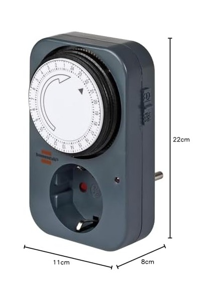 24 Saat Mekanik Zaman Ayarlı Mz 20-1 Priz modelleri