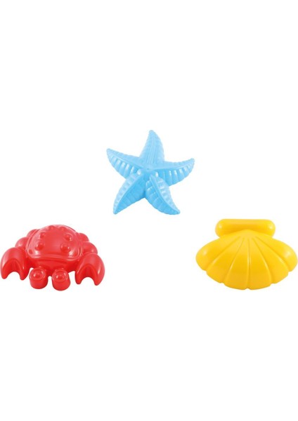 Polesie Deniz Hayvanları Kum Kalıpları 3 Lü - POL-36544 (Lisinya)