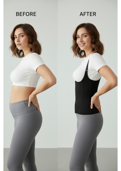 Kadın Lohusa Göbek Karın Toparlaryıcı Balenli Lateks Korse indirimleri